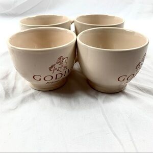 Vintage Godiva Belgium 1926 tea cup Cream